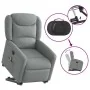 Sillón de masaje eléctrico reclinable elevable tela gris claro by , Armchairs - Ref: Foro24-3303224, Price: 345,95 €, Discoun...
