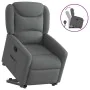 Sillón reclinable elevable de tela gris oscuro de , Sillones - Ref: Foro24-3303195, Precio: 276,34 €, Descuento: %