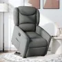 Sillón reclinable elevable de tela gris oscuro de , Sillones - Ref: Foro24-3303195, Precio: 276,34 €, Descuento: %