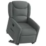 Sillón reclinable elevable de tela gris oscuro de , Sillones - Ref: Foro24-3303195, Precio: 276,34 €, Descuento: %