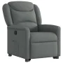 Sillón reclinable elevable de tela gris oscuro de , Sillones - Ref: Foro24-3303195, Precio: 276,34 €, Descuento: %