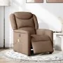 Sillón reclinable de masaje eléctrico tela marrón de , Sillones - Ref: Foro24-3303188, Precio: 261,58 €, Descuento: %