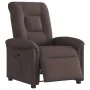 Sillón reclinable eléctrico tela marrón oscuro de , Sillones - Ref: Foro24-3303239, Precio: 236,26 €, Descuento: %