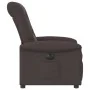 Sillón reclinable eléctrico tela marrón oscuro de , Sillones - Ref: Foro24-3303239, Precio: 236,26 €, Descuento: %