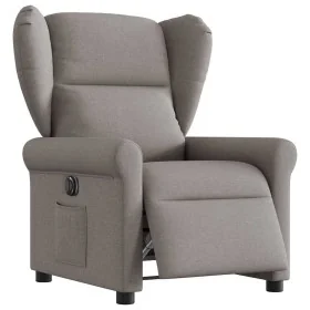 Sillón reclinable eléctrico tela gris taupé von , Sessel - Ref: Foro24-3303361, Preis: 260,03 €, Rabatt: %