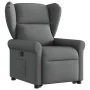 Sillón reclinable elevable de tela gris oscuro de , Sillones - Ref: Foro24-3303375, Precio: 279,69 €, Descuento: %
