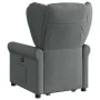 Sillón reclinable elevable de tela gris oscuro de , Sillones - Ref: Foro24-3303375, Precio: 279,69 €, Descuento: %