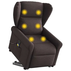 Silla de masaje reclinable de pie de tela marrón oscuro von , Sessel - Ref: Foro24-3303389, Preis: 293,17 €, Rabatt: %