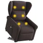 Silla de masaje reclinable de pie de tela marrón oscuro von , Sessel - Ref: Foro24-3303389, Preis: 292,99 €, Rabatt: %