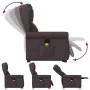 Silla de masaje reclinable de pie de tela marrón oscuro von , Sessel - Ref: Foro24-3303389, Preis: 292,99 €, Rabatt: %