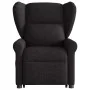 Sillón de masaje eléctrico reclinable elevable tela negro by , Armchairs - Ref: Foro24-3303406, Price: 346,62 €, Discount: %