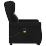 Sillón de masaje eléctrico reclinable elevable tela negro by , Armchairs - Ref: Foro24-3303406, Price: 346,62 €, Discount: %