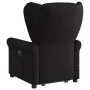 Sillón de masaje eléctrico reclinable elevable tela negro by , Armchairs - Ref: Foro24-3303406, Price: 346,62 €, Discount: %