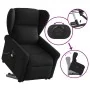 Sillón de masaje eléctrico reclinable elevable tela negro by , Armchairs - Ref: Foro24-3303406, Price: 346,62 €, Discount: %