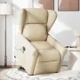 Sillón de masaje eléctrico reclinable elevable tela crema von , Sessel - Ref: Foro24-3303412, Preis: 365,66 €, Rabatt: %
