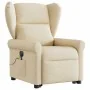 Sillón de masaje eléctrico reclinable elevable tela crema von , Sessel - Ref: Foro24-3303412, Preis: 365,66 €, Rabatt: %