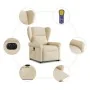 Sillón de masaje eléctrico reclinable elevable tela crema von , Sessel - Ref: Foro24-3303412, Preis: 365,66 €, Rabatt: %