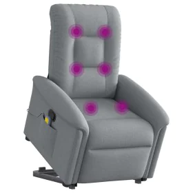 Sillón de masaje reclinable de pie de tela gris claro von , Sessel - Ref: Foro24-3303264, Preis: 295,53 €, Rabatt: %