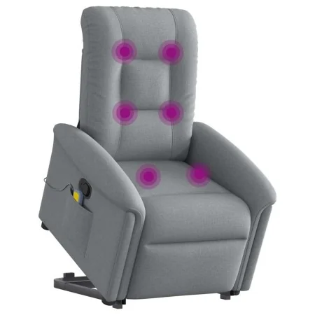 Sillón de masaje reclinable de pie de tela gris claro von , Sessel - Ref: Foro24-3303264, Preis: 295,53 €, Rabatt: %