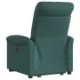 Silla de masaje reclinable de pie de tela verde oscura by , Armchairs - Ref: Foro24-3303270, Price: 292,19 €, Discount: %