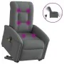 Sillón de masaje eléctrico reclinable elevable tela gris oscuro von , Sessel - Ref: Foro24-3303285, Preis: 331,19 €, Rabatt: %