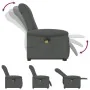 Sillón de masaje eléctrico reclinable elevable tela gris oscuro von , Sessel - Ref: Foro24-3303285, Preis: 331,19 €, Rabatt: %