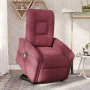 Sillón de masaje eléctrico reclinable elevable tela rojo tinto by , Armchairs - Ref: Foro24-3303287, Price: 339,20 €, Discoun...