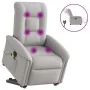 Sillón de masaje eléctrico reclinable elevable tela gris nube von , Sessel - Ref: Foro24-3303293, Preis: 350,77 €, Rabatt: %