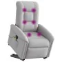 Sillón de masaje eléctrico reclinable elevable tela gris nube von , Sessel - Ref: Foro24-3303293, Preis: 350,77 €, Rabatt: %