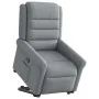 Sillón reclinable elevable de tela gris claro by , Armchairs - Ref: Foro24-3303314, Price: 291,97 €, Discount: %