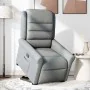 Sillón reclinable elevable de tela gris claro by , Armchairs - Ref: Foro24-3303314, Price: 291,97 €, Discount: %
