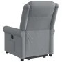 Sillón reclinable elevable de tela gris claro by , Armchairs - Ref: Foro24-3303314, Price: 291,97 €, Discount: %