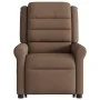 Silla de masaje reclinable de pie de tela marrón by , Armchairs - Ref: Foro24-3303328, Price: 282,85 €, Discount: %