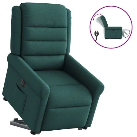 Sillón eléctrico reclinable elevable de tela verde oscuro von , Sessel - Ref: Foro24-3303340, Preis: 328,87 €, Rabatt: %