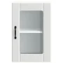 Armario pared cocina puerta de cristal Lucca blanca by , Kitchen cabinets - Ref: Foro24-853767, Price: 57,03 €, Discount: %