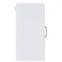 Armario pared cocina puerta de cristal Lucca blanca by , Kitchen cabinets - Ref: Foro24-853767, Price: 57,03 €, Discount: %