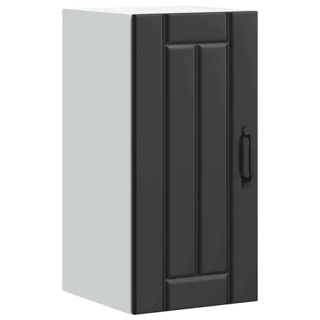 Armario de pared de cocina Lucca madera ingeniería negra by , Kitchen cabinets - Ref: Foro24-853778, Price: 46,83 €, Discount: %