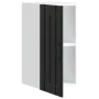 Armario de pared de cocina Lucca madera ingeniería negra by , Kitchen cabinets - Ref: Foro24-853778, Price: 46,83 €, Discount: %