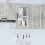 Armario de pared para cocina puerta cristal Lucca gris hormigón von , Küchenschränke - Ref: Foro24-853771, Preis: 56,91 €, Ra...