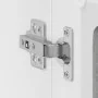 Armario de pared para cocina puerta cristal Lucca gris sonoma by , Kitchen cabinets - Ref: Foro24-853773, Price: 58,96 €, Dis...