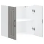 Armario de pared cocina Lucca madera contrachapada gris sonoma von , Küchenschränke - Ref: Foro24-853823, Preis: 63,39 €, Rab...