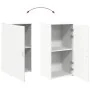 Armario de madera de ingeniería blanco 50x45x103,5 cm von , Schließfächer und Lagerschränke - Ref: Foro24-859042, Preis: 100,...