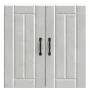 Armario de pared cocina Lucca madera contrachapada gris cemento de , Armarios de cocina - Ref: Foro24-853821, Precio: 53,18 €...