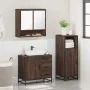 Set de muebles baño 3 pzas madera contrachapada roble marrón de , Muebles de baño - Ref: Foro24-3300989, Precio: 236,40 €, De...