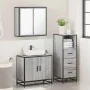 Set de muebles de baño 3 pzas madera contrachapada gris sonoma von , Badezimmermöbel - Ref: Foro24-3301008, Preis: 228,24 €, ...