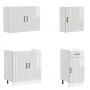 Mueble cocina Kalmar blanco de alto brillo 7 pzas von , Küchenschränke - Ref: Foro24-3314773, Preis: 634,08 €, Rabatt: %