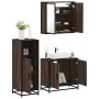 Set de muebles baño 3 pzas madera contrachapada roble marrón von , Badezimmermöbel - Ref: Foro24-3300949, Preis: 194,06 €, Ra...
