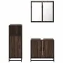 Set de muebles baño 3 pzas madera contrachapada roble marrón von , Badezimmermöbel - Ref: Foro24-3300949, Preis: 194,06 €, Ra...