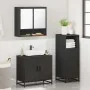Juego de muebles de baño 3 pzas madera contrachapada negro de , Muebles de baño - Ref: Foro24-3300975, Precio: 213,01 €, Desc...