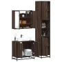 Set de muebles baño 3 pzas madera contrachapada roble marrón by , Bathroom furniture - Ref: Foro24-3301069, Price: 244,34 €, ...